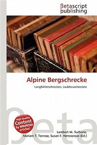 Alpine Bergschrecke