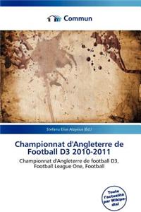 Championnat D'Angleterre de Football D3 2010-2011