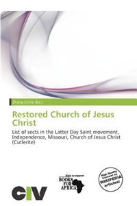 Restored Church of Jesus Christ