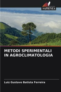 Metodi Sperimentali in Agroclimatologia