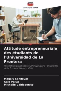 Attitude entrepreneuriale des étudiants de l'Universidad de La Frontera