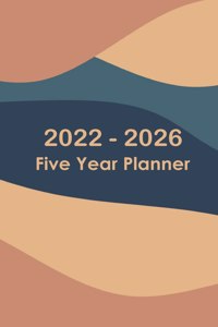 2022-2026 Monthly Planner 5 Years - Dream it Plan it Do it