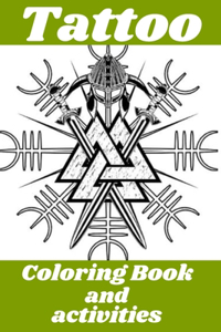 Tattoo Coloring Book and activities