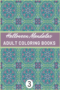 Halloween Mandalas Adult Coloring Books