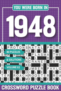 You Were Born In 1948 Crossword Puzzle Book