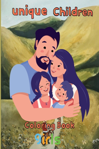 Unique Children Coloring Book girls