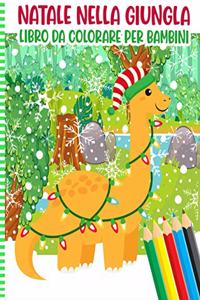 Natale Nella Giungla Libro Da Colorare Per Bambini