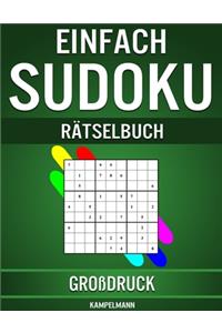 Einfach Sudoku Rätselbuch Großdruck