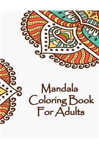 Mandala Coloring Book For Adults