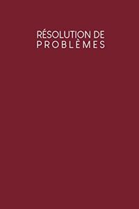 Résolution de problèmes