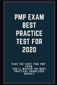 PMP Exam Best Practice Test for 2020