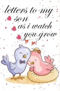 Letters to my Son as I watch you grow