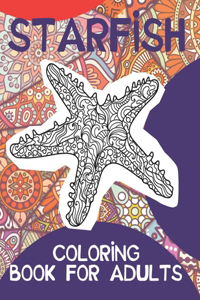 Starfish - Coloring Book for adults ⭐