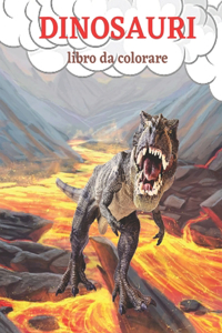 Dinosauri libro da colorare