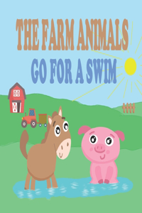 Farm Animals go for a Swim