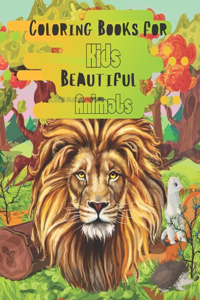 Coloring Books For Kids Beautiful Animals
