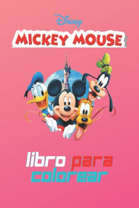 Disney Mickey Mouse Libro Para Colorear