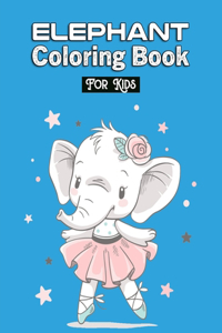 Elephant Coloring Book for Kids