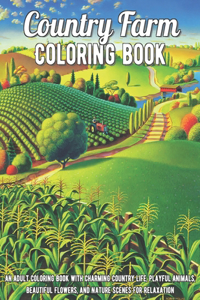 Country Farm Coloring Book