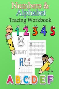 Number & Alphabet Tracing Workbook