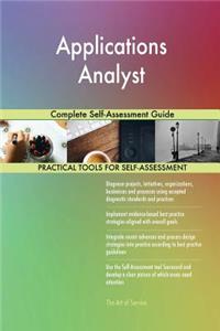 Applications Analyst Complete Self-Assessment Guide