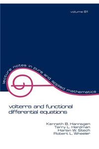 Volterra and Functional Differential Equations