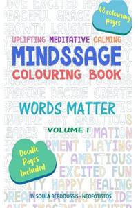 Mindssage Colouring Book Travel Size