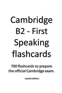 Cambridge B2 - First Speaking flashcards