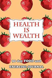 90 Day Food and Exercise Journal
