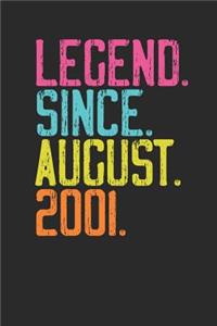 Legend Since August 2001