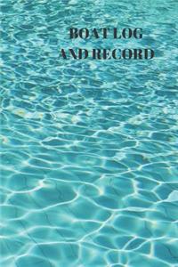 Boat Log and Record