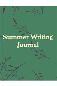 Summer Journal for Girls. Creative Writing