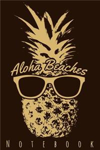 Aloha Beaches Notebook