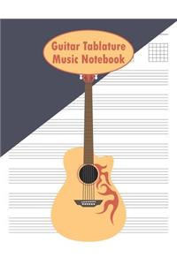 Guitar Tablature Music Notebook