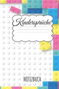 Kindersprüche Notizbuch