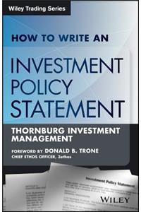 How to Write an Investment Policy Statement