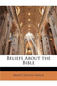 Beliefs about the Bible