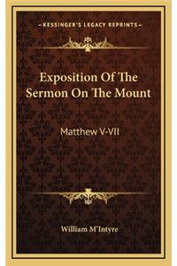 Exposition of the Sermon on the Mount