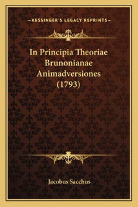 In Principia Theoriae Brunonianae Animadversiones (1793)