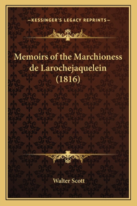 Memoirs of the Marchioness de Larochejaquelein (1816)