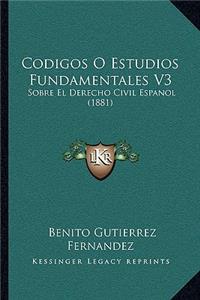 Codigos O Estudios Fundamentales V3