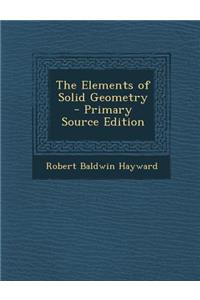 The Elements of Solid Geometry