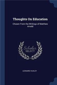 Thoughts on Education