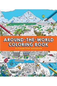 Around-The-World Coloring Book