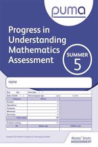 PUMA Test 5, Summer Pk10 (Progress in Understanding Mathematics Assessment)