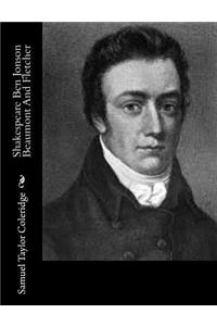 Shakespeare Ben Jonson Beaumont And Fletcher