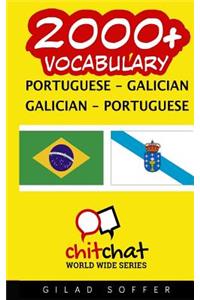 2000+ Portuguese - Galician Galician - Portuguese Vocabulary