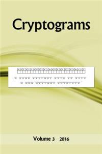 Cryptograms: Volume 3 2016