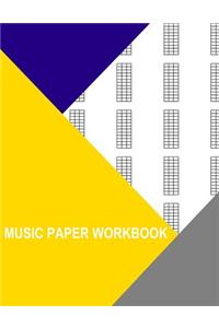 Music Paper Workbook