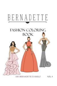 BERNADETTE Fashion Coloring Book Vol. 4